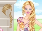 Play Floral Barbie Dress Up