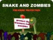 Play Snake and Zombies-Treasure Protection