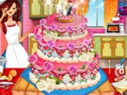 Play Realistic Wedding Cake Decor
