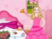 Play Barbie Princess Room Cleaning