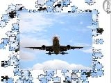 Jigsaw: airplane landing