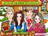 Play Dress up christmas friends now
