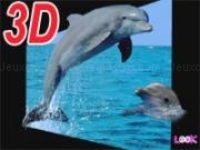 Play 3d real puzzle dolphin