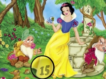 Play Snow white hidden numbers