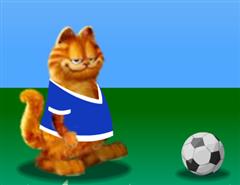 Focizó Garfield - Garfield  ingyen online játékok
