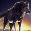 Play Fantastic mountain wolf puzzle