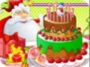 Play Santa clauss delicious cake