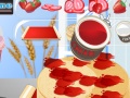 Play Strawberry cheese cake decoration now
