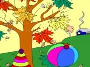 Play Kids coloring: autumn 2