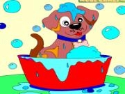 Play Kids coloring: charming puppy