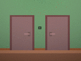 Play Dark reality: two doors
