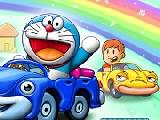 Play Doraemon street race