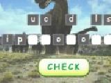 Play Dinosaurs word scramble