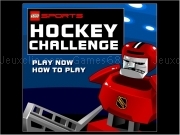 Play Lego hockey challenge