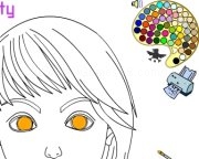 Play Swf betty coloriage