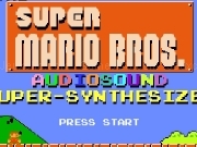 Play The super Mario Bros audiosound synthesizer
