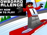 Play Lego snowboard challenge