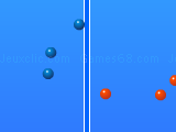 Red and bleu balls