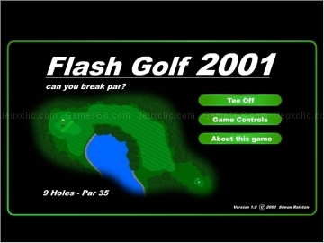 Flash golf 2001