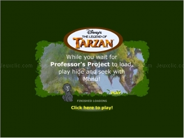 The legend of tarzan - professors projector