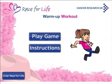 Race for life - warm up workout