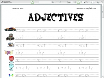 Adjectives 2 spelling