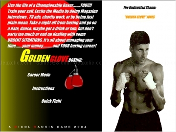 Golden glove boxing