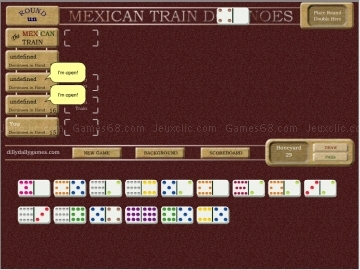 Mex train dominoes