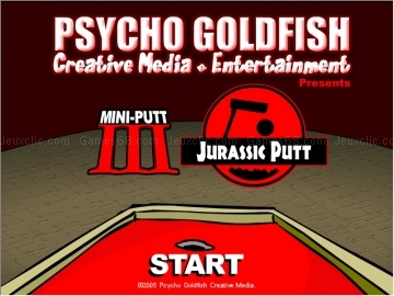 Psycho goldfish - mini putt 3 - jurassic putt