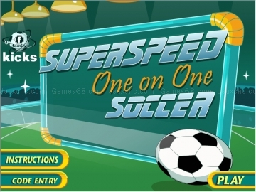 Superspeed one on one soccer