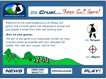 The cruel sheep cull game
