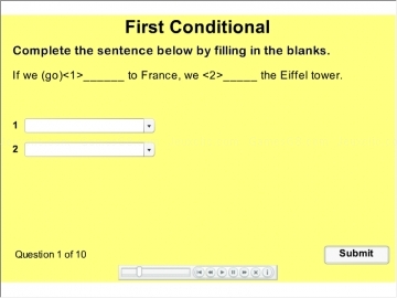First conditional