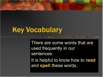 Spelling key words