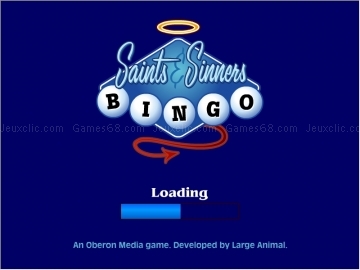 Saints sinners bingo