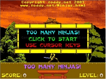 Too many ninjas