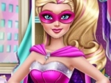 Play Super Barbie closet