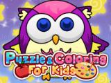 Play Puzzle coloring for kids