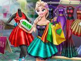 Play Ice queen realife shopping