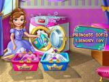 Play Young princess laundry day