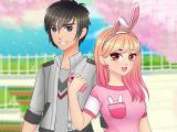 Play Romantic anime couples dress up now