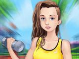 Play Fitness girls dress up now