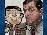Play Mr bean jigsaw puzzle collection