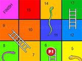 Play Snake and ladder board