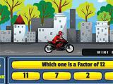 Play Bike racing math: factors