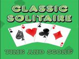 Play Classic solitaire: time and score