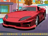Play Supercars hidden letters