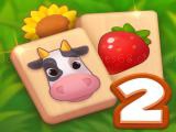Play Solitaire mahjong farm 2 now
