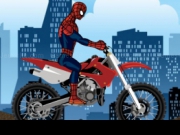 Play Spiderman Bike Racer