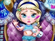 Play Baby Elsa Injured now