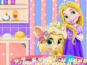 Play Baby Rapunzel Kitty Fun now
